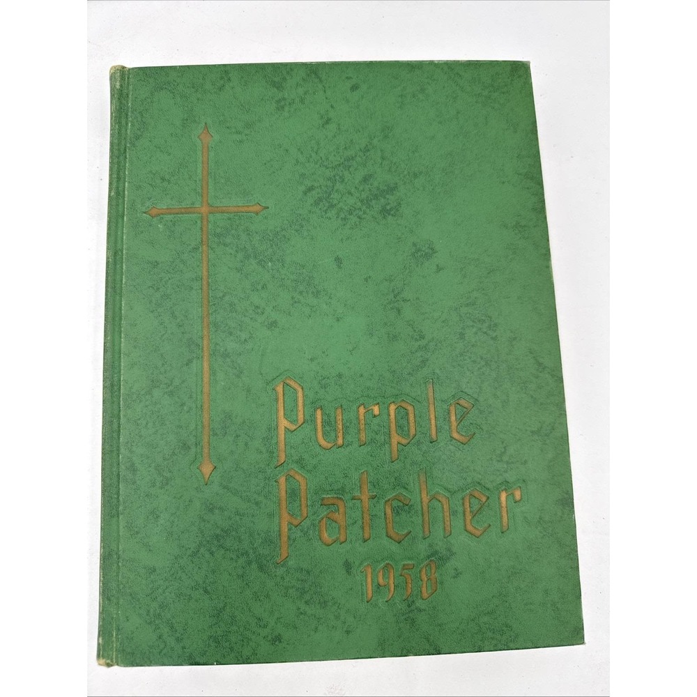 VTG The‎ Holy Cross College The Purple Patcher Yearbook 1958
